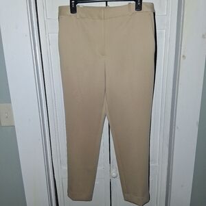 DKNY The Essex Slim Tan Cropped Pants